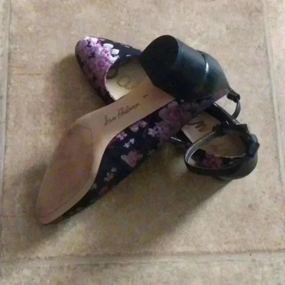 Sam Edelman Floral Mary Jane Shoes Size 7 - Picture 2 of 4